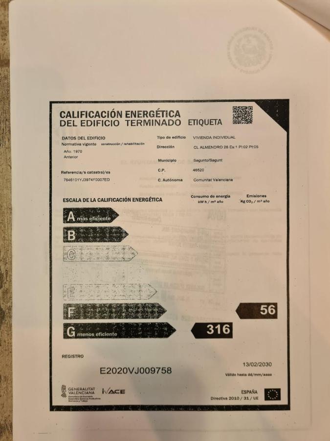 Appartamento Bonito Piso En Sagunto Esterno foto